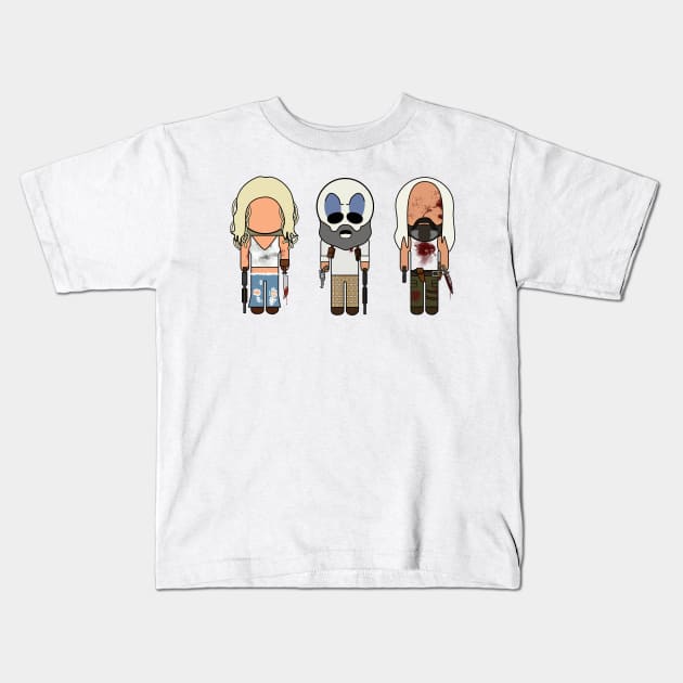 The Blocky Rejects - "Vector Eds" Kids T-Shirt by TwistedKoala